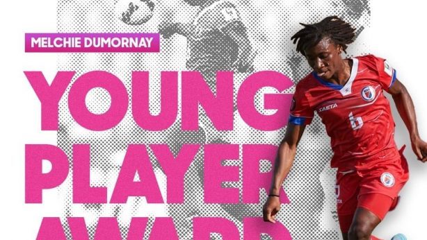 FOOT - DISTINCTION : MELCHIE DAËLLE DUMORNAY, MEILLEURE JEUNE JOUEUSE DE LA CONCACAF WOMEN CHAMPIONSHIP